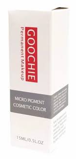 goochie permanent makeup pigments type