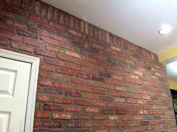 Faux Brick Walls