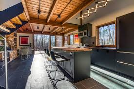 an architect designed modern cabin in