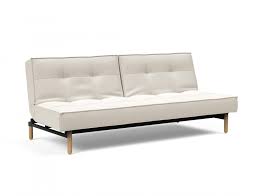 Splitback King Single Sofa Bed With Oak