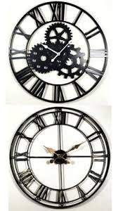 Extra Large Vintage Matel Wall Clock