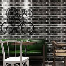 Red wallpaper designs including red & white wallpaper. 9 5m Waterproof Pvc Wallpaper Red Black Grey Restaurant Barber Shop Bar Club Retro Style Wallpaper Home Decor Bedroom Decor Wallpapers Aliexpress