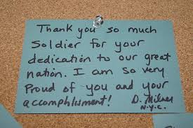 A formal letter of appreciation should be typed, whereas; Thank A Soldier Art Installation Thank You Soldiers Thank You Veteran Thank You Notes