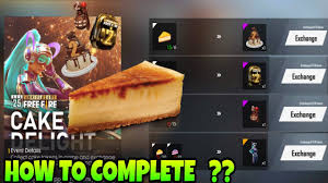 How to collect cheesecake & blueberry cake in garena free fire? Be One Piece Free Fire Game Bhai New Event Cake Delight All Details Garena Free Fire