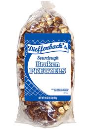 sourdough broken pretzels