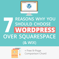 7 Reasons Why You Should Choose Wordpress Over Squarespace