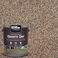 behr premium 1 gal gg 15 amethyst decorative flat interior exterior concrete floor coating purple 09234701