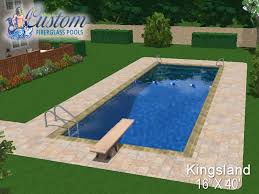 Kingsland 8 Depth Fiberglass Pools