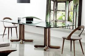 Tondo Double Pedestal Dining Table By