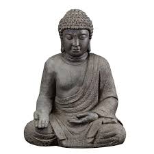 Meditating Buddha Garden Statue Wh005