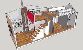 300 Sq Ft 10 X 30 Tiny House Design