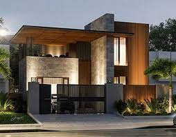 48 Modern House Exterior Designs Ideas #exteriordesign #exteriordesigncolor  #exteriordesignresidence #SillonesMo… | Facade house, House design, Modern  house facades gambar png