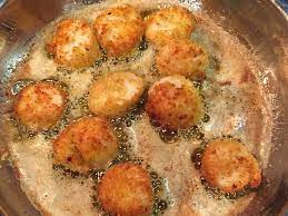 breaded and fried scallops recipe