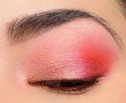 a bright pink orange eye with juvia s