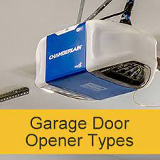 diffe types of garage door opener