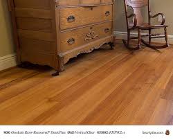 heart pine vertical clear wood flooring