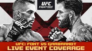 The ultimate fighting championship is an american mixed martial arts promotion company based in las vegas Ufc Fight Night Font Vs Garbrandt Live Coverage Youtube
