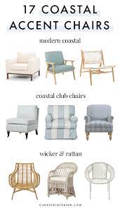 17 best coastal accent chairs for a