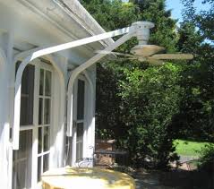 An Outdoor Ceiling Fan Support Crane
