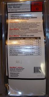 Gunmate Products Ambidextrous Hip Holster Sixe 10 20