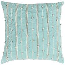 textured stripe coastal throw pillow