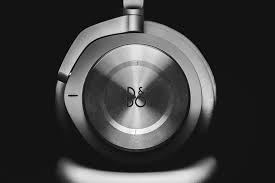 photo of gray b o headphones silver