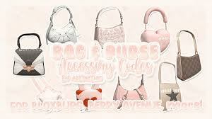 cute bag purse codes for bloxburg