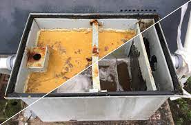 grease trap is clogged
