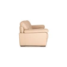 sofa in beige leather from natuzzi