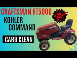 Craftsman Gt5000 W Kohler Command 25hp