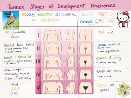 Tanner Stages Of Development Mnemonics Pediatric Nurse