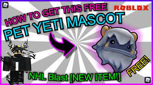 free item how to get pet yeti mascot