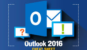 Outlook 2016 Cheat Sheet Idg Connect