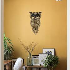 Owl Wall Decor Metal Wall Art Wall
