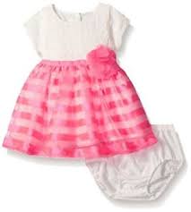 Details About The Childrens Place Baby Girls Short Sleeve Lace Dress Set Nwt Size 6 9mo Pink
