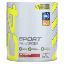 cellucor c4 sport pre workout powder fruit punch nsf certified for sport 30 servings