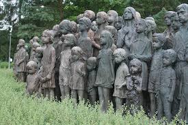 Lidice was a small town in the former czechoslovakia located about 12 miles (20 km) from prague. This Haunting Memorial Commemorates 82 Children That Were Handed Over To The Nazis And Killed Bored Panda