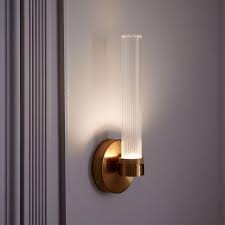 Fluted Cylinder Wall Sconce