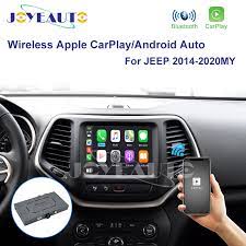 The cherokee update features fresh data that helps improve routing. Joyeauto Wireless Apple Carplay Airplay Android Auto Interface For Jeep Cherokee Grand Cherokee Uconnect 8 4 Joyeauto Technology