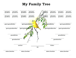 Free Family Tree Template Printable 4 Generations Templates