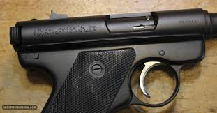 ruger standard target pistol 4 black
