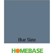 Home Of Colour Feature Wall Matt Emulsion Paint Blue Slate