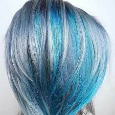 Apart from those fabulous blond hairstyles, brunette hairstyles and black hairstyles, you can also try out the amazing blue colored hair to spice up your look chunky blonde highlights with blue, turquoise and purple through it ~ by jenn's hair studio. 45 Short Hair With Highlights Ideas For A New Look My New Hairstyles