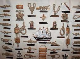 nautical decor wall hanging boat knots