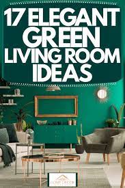 elegant emerald green living room ideas
