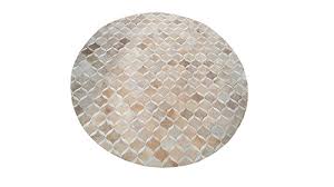 round cowhide rugs pa leather corp