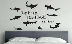 Shark Room Decor To Go To Sleep I