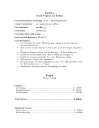 Corporate Event Proposal Example Event Proposal Template Event
