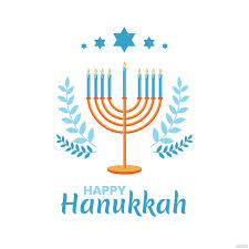 hanukkah clipart vector in psd
