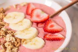 easy healthy strawberry banana smoothie